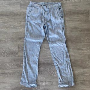 Tommy Bahama Beach Coast Linen-Blend Elastic-Waist Pants